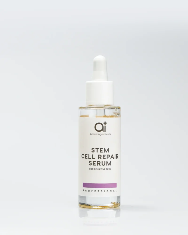 STEM CELL REPAIR SERUM ZA LICE – REGENERATIVNI SERUM SA BILJNIM MATIČNIM ĆELIJAMA ZA OSETLJIVU KOŽU, 30ML